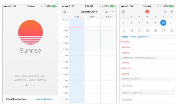 مایکروسافت اپلیکیشن تقویم Sunrise را می خرد